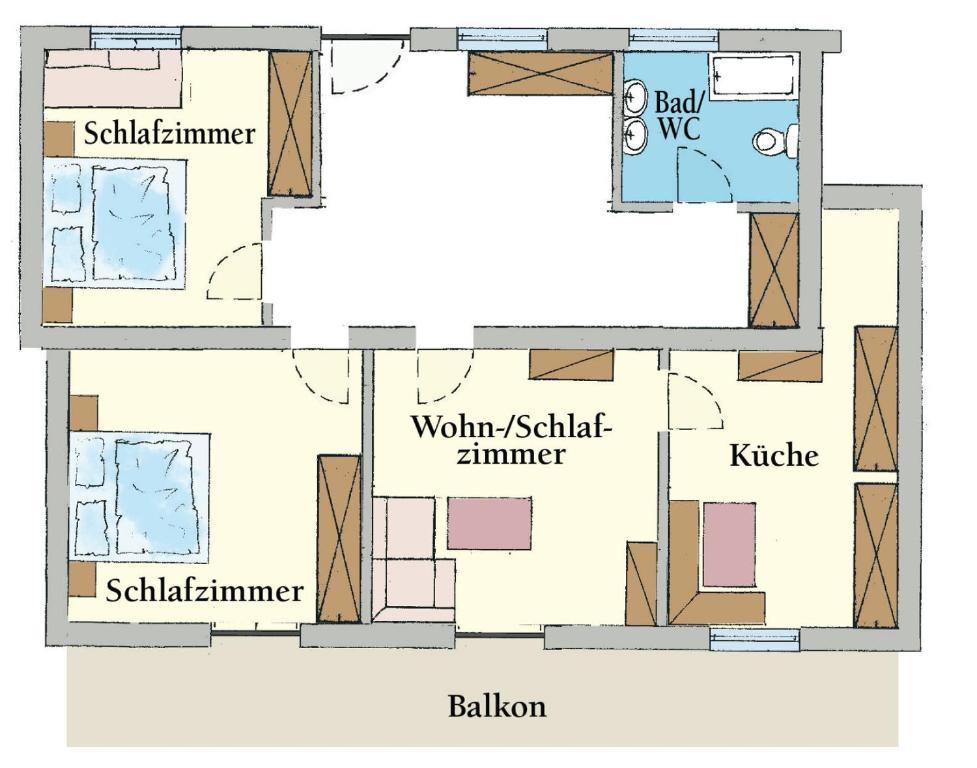Appartementhaus Bergland Obsteig Quarto foto